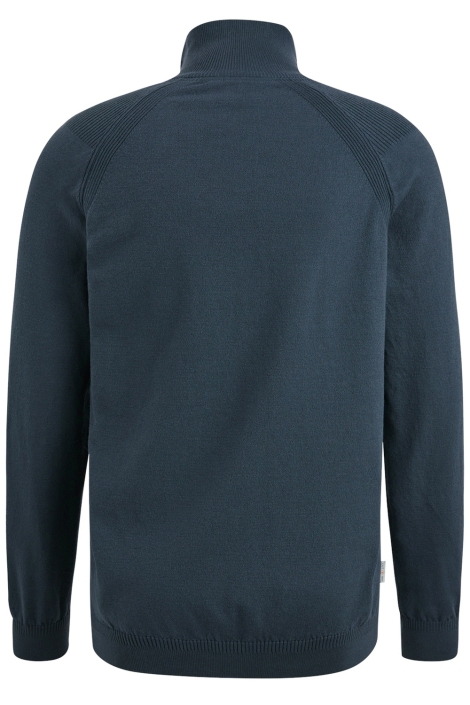 Cast Iron half zip collar essential cotton s